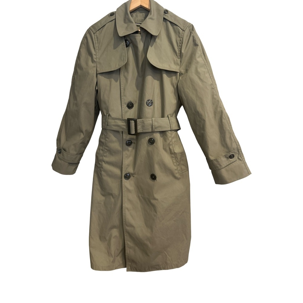 Vintage Military Trench Coat (Men’s 36R fits like Women’s Small/Medium)”